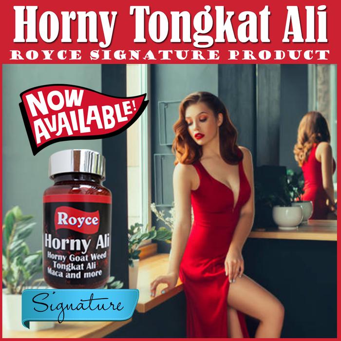 Horny Ali - Royce Signature Horny Goat Tongkat Ali And Maca Extrac