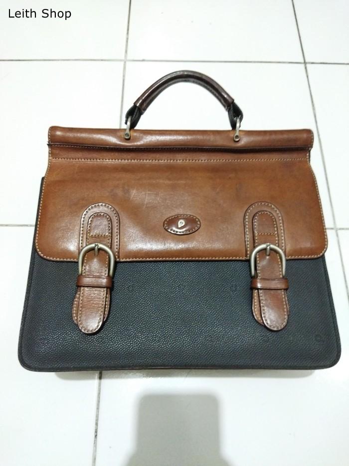 Tas Kerja Papillon Original Preloved Vintage Bag Fashion Clutch Second