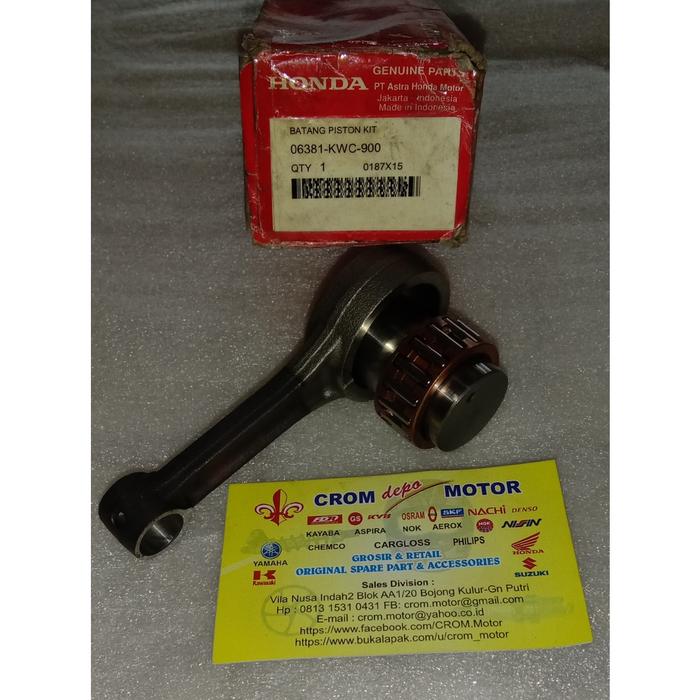 Connecting Rod Kit KWC90 HGP CS1 ORI New Batang Piston Set