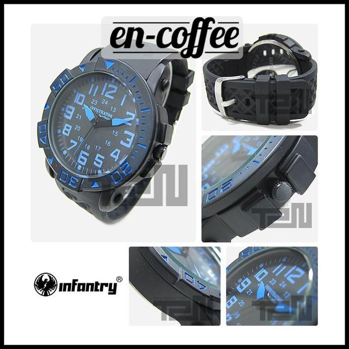 Infantry Jam Tangan Army Model IF-006 - Biru
