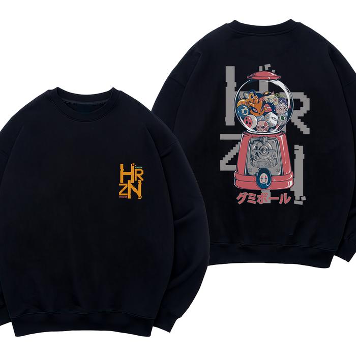 Horizen Crewneck Game Gumball Machine