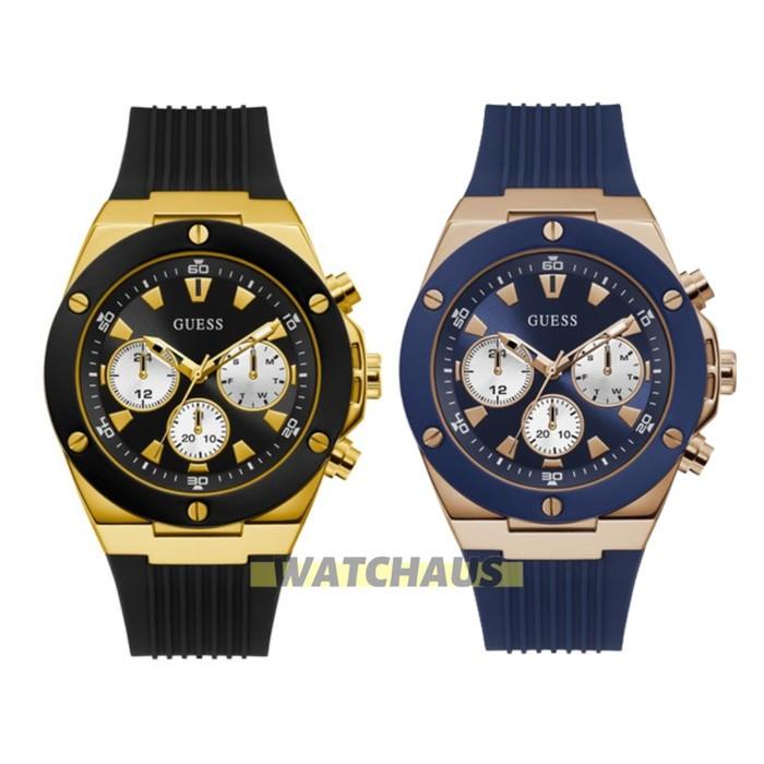 JAM TANGAN PRIA GUESS POSEIDON GW0057G1 GW0057G2