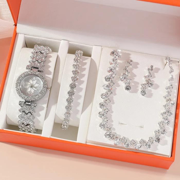 Jam tangan berlian pria wanita jam tangan emas jam tangan wanita jam