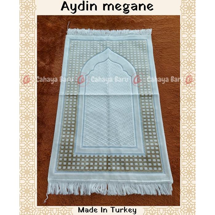 TERBARU Sajadah Aydin Mensucat Aydin Megane 70x110 cm tebal timbul