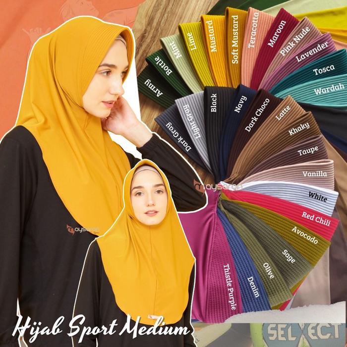 Terlaris! HIJAB SPORT | HiIJAB MEDIUM | HIJAB MAYSARON