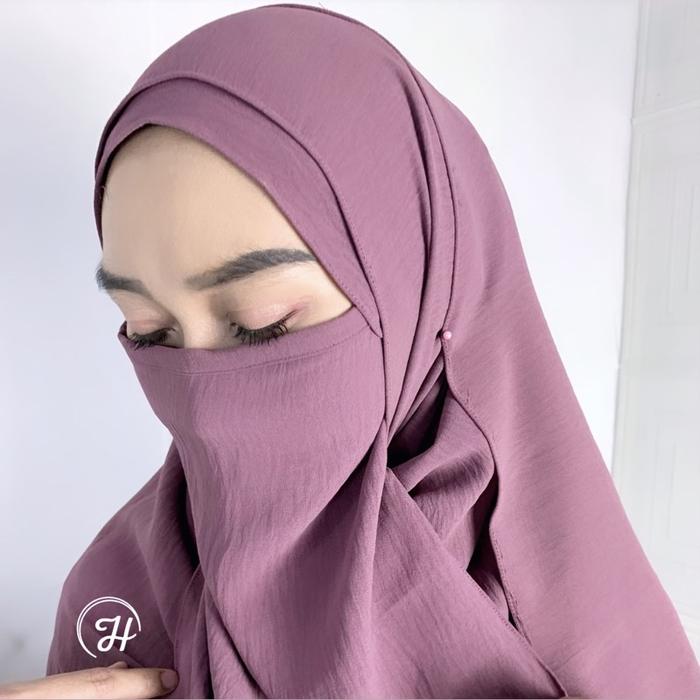 Terlaris! Pashmina Set Cadar Airflow crinkle Jumbo 200 x 100cm