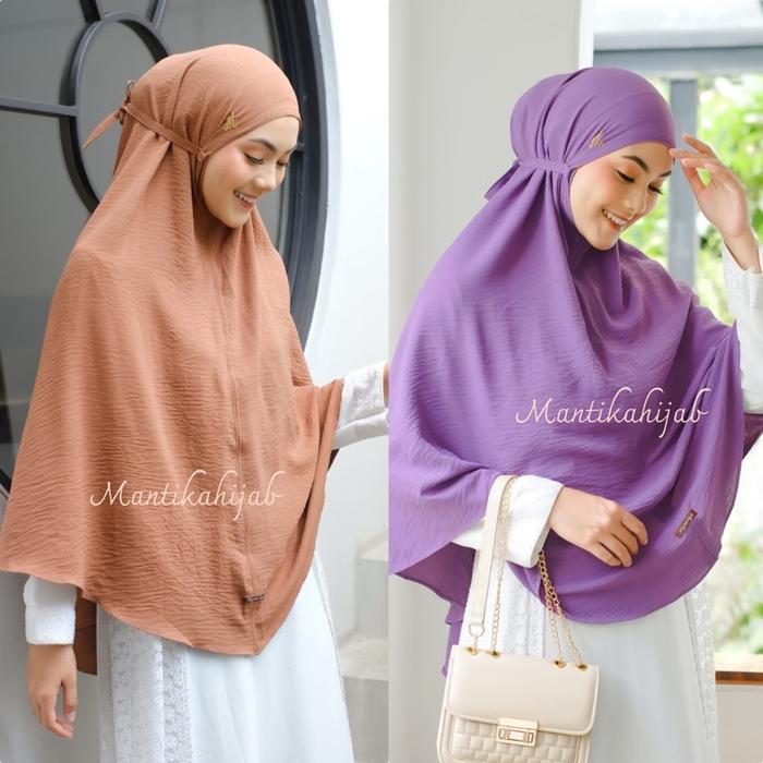 Terlaris! MARYAM CRINGCLE XL BERGO MARYAM SYARI VANILA HIJAB MARYAM