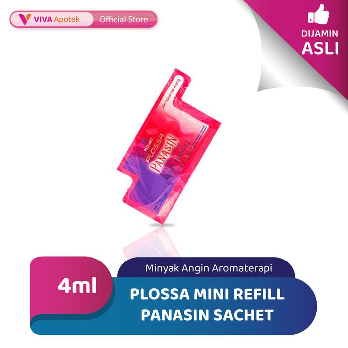 Plossa Mini Refill Panasin Sachet Minyak Angin Aromaterapi (4 ml)
