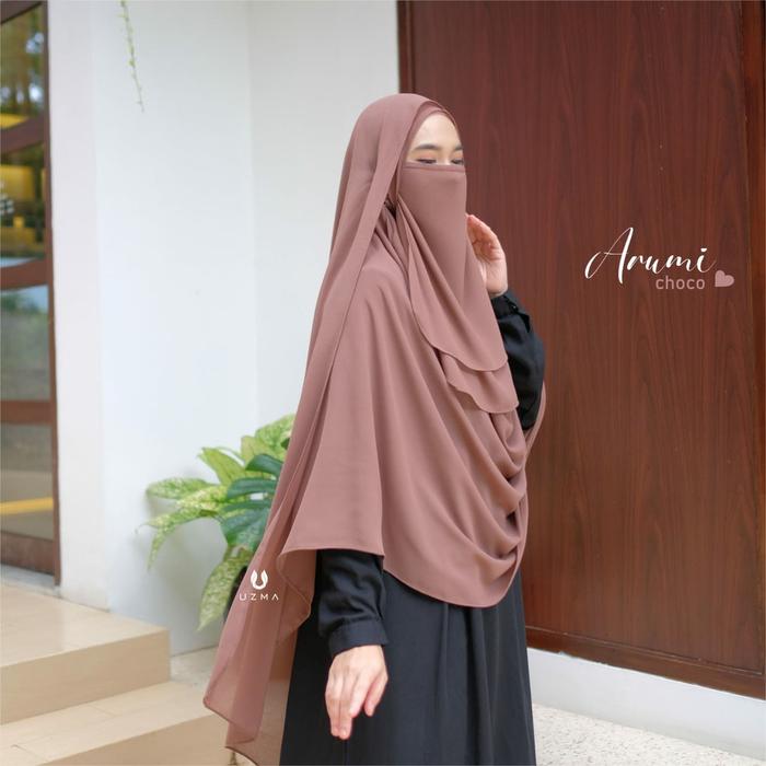 Terlaris! Arumi Instan Uzma Hijab / Pasmina Arumi uzma hijab (Pasmina