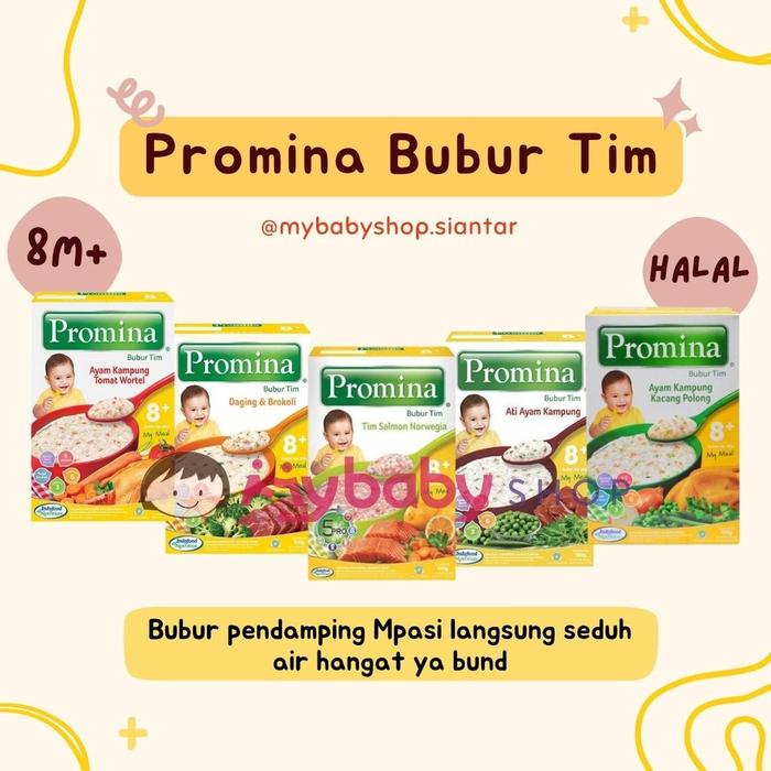 Promina Bubur Tim 8m+ -Bubur Baby