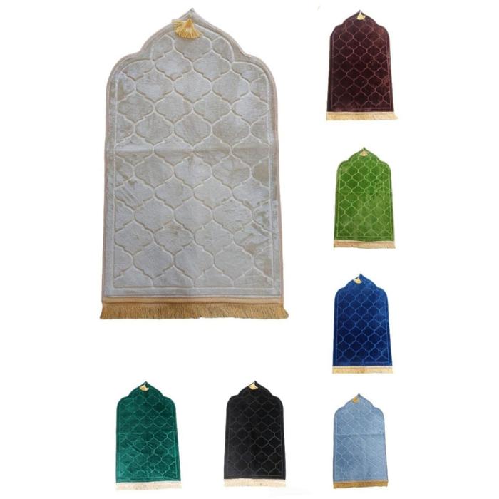 TERBARU Sajadah Kubah Al-Soham Best Quality Premium/Prayer Mat Emboss