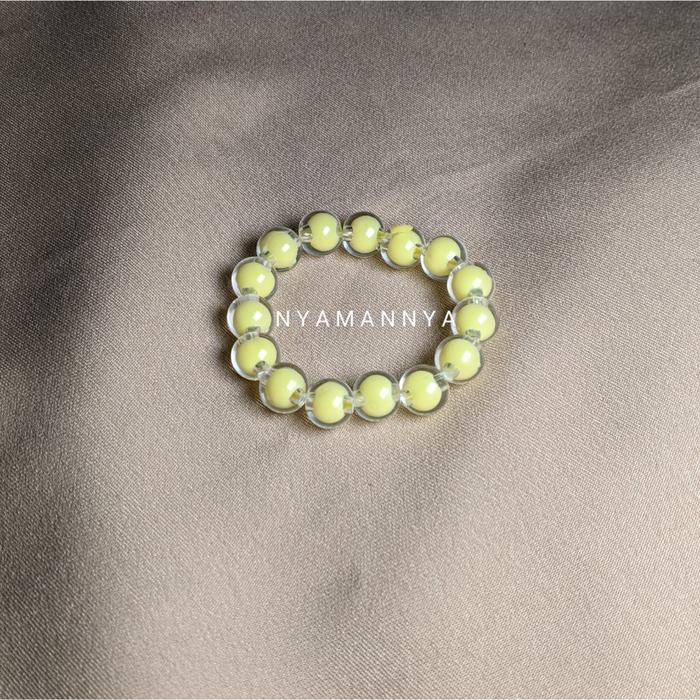 Produk Gelang Anak Aesthetic Manik Kaca Lucu Sunny Series Barang