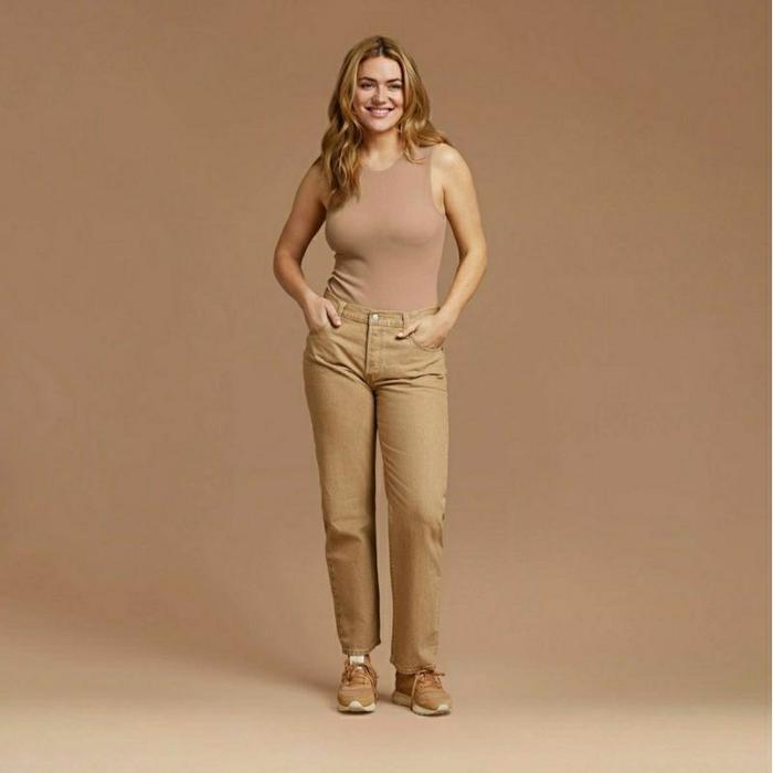 Pecah Harga sz S-XL • NUUDS CREW NECK RIBBED BODYSUIT Jangan lupa
