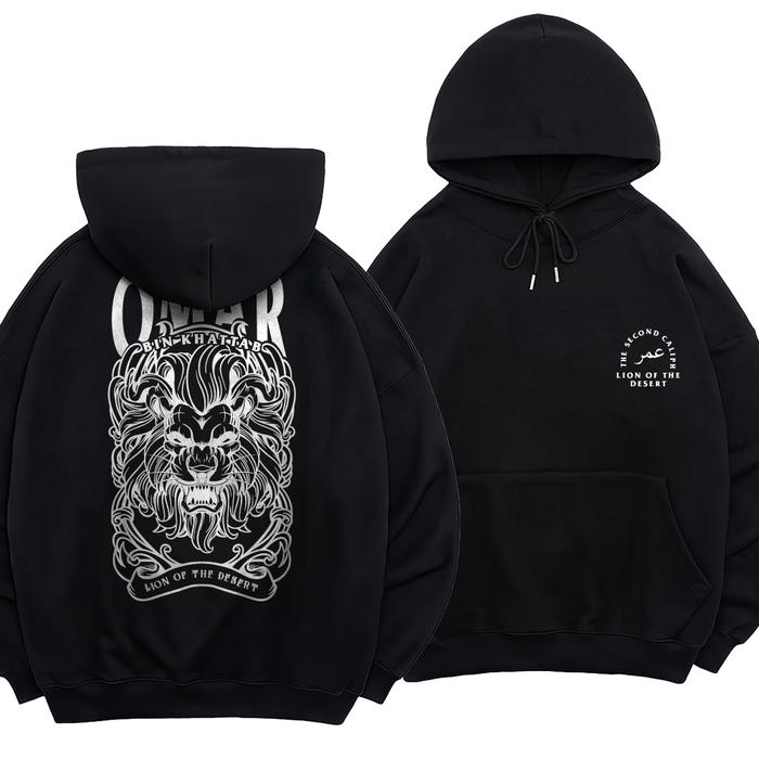 Horizen Hoodie Islamic Omar Lion Of The Desert