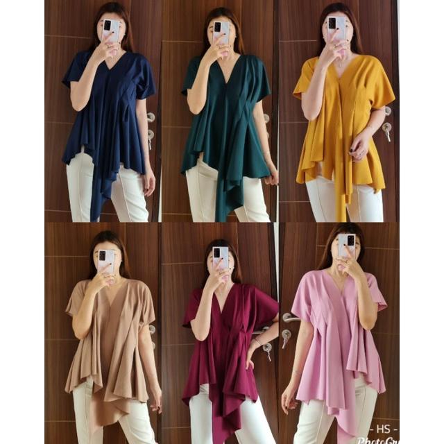 Produk BLOUSE JESKA SCUBA PREMIUM /BLOUSE SCUBA/SCUBA TOP/ATASAN SCUBA