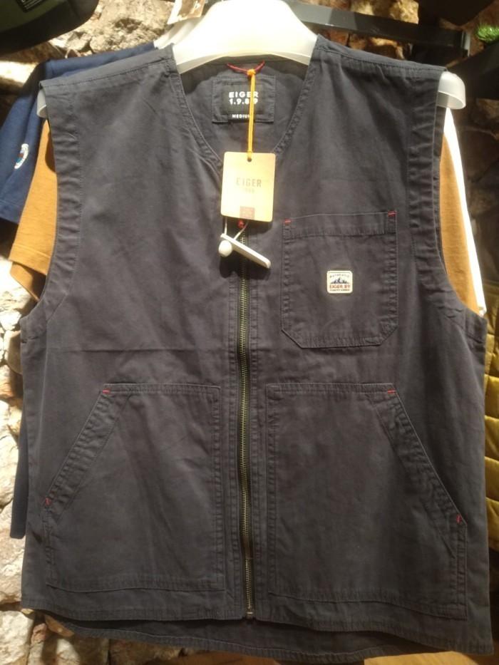EIGER ROMPI PRIA ORIGINAL CONTAGEM VEST - BLACK