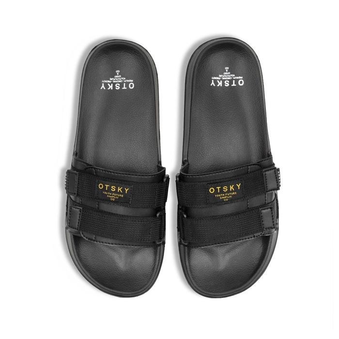 DF56TY Otsky Sandal slide slip on Strap Series Black