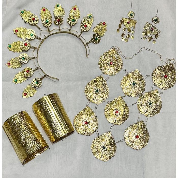NM56TY (COD) AKSESORIS SET PENGANTIN BUGIS - MAHKOTA BANDO ANAK BUGIS