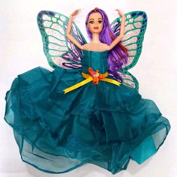 Barbie pivotal baju mekar kupu Toska