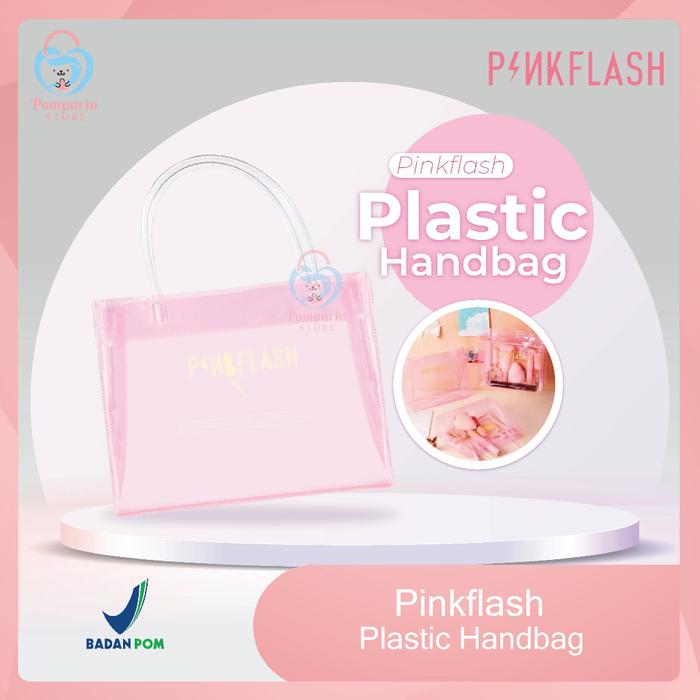 Pinkflash Plastic Handbag - Pink