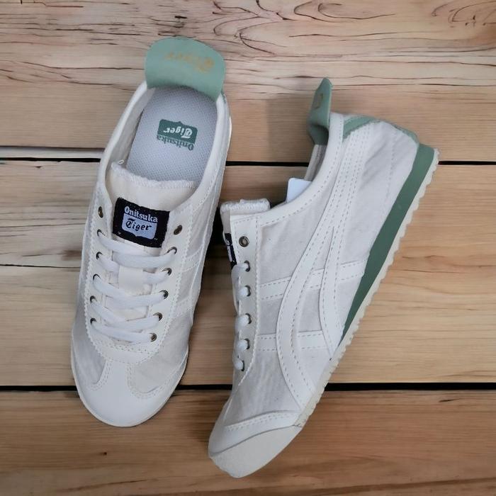 Cream White X Sage Sneakers