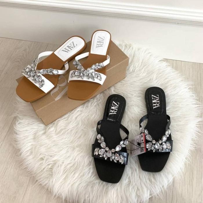 Sandal Wanita Zara S3069 Zara Flat Premium