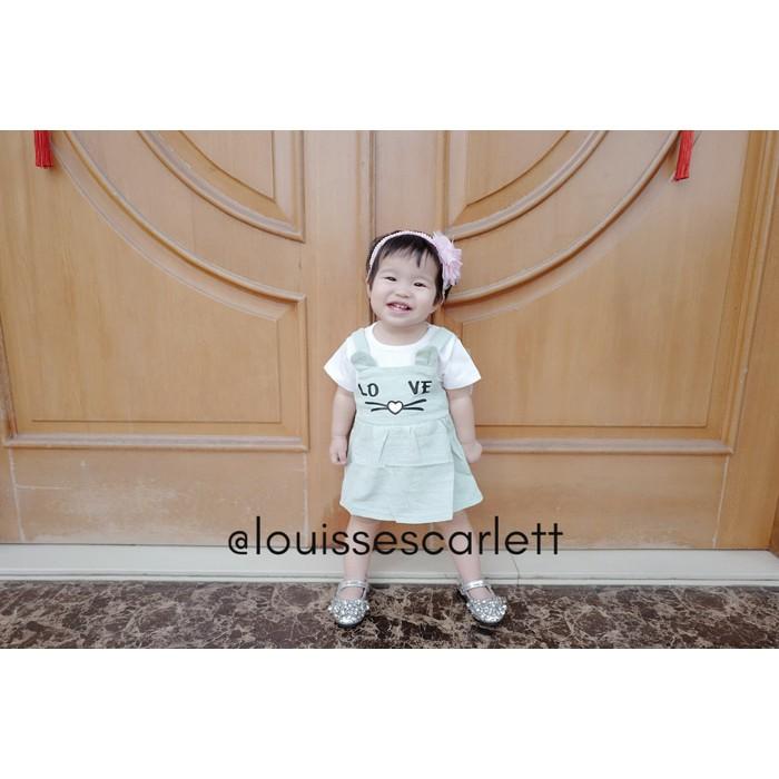 Produk Dress anak perempuan motif kucing lucu kode 090 KUKE Barang