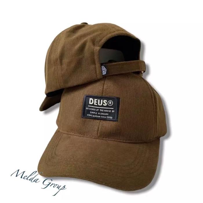 Produk Terlaris-Topi Distro Baseball Caps DEUS Topi Pria Baseball