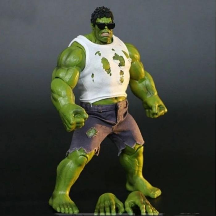 ACTION FIGURE HULK MARVEL SUPERHERO/HULK BAJU KAIN