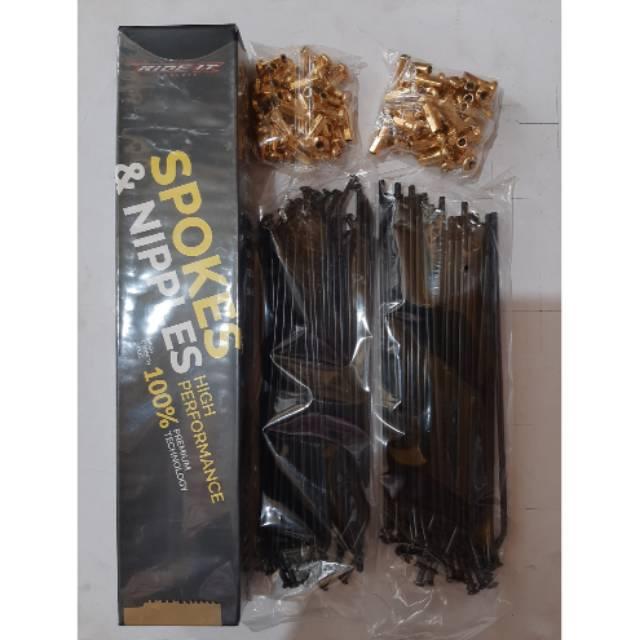 Jari Jari Ride It Hitam Klx Ring 17