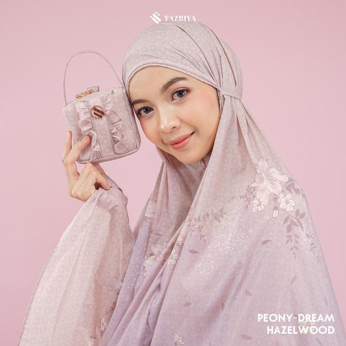 [NEW!] MUKENA TAZBIYA TRAVEL 2IN1 PEONY-DREAM SERIES | Mukena Travel M