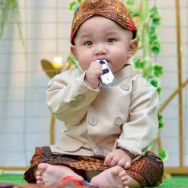 Set Beskap Anak || Beskap Baby Balita || Tedak Siten || Beskap Bayi ||
