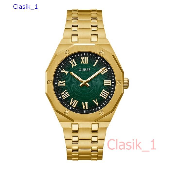 Original 100%!! GUESS GW0575G2  ASSET Jam Tangan Pria  Gold Stainless