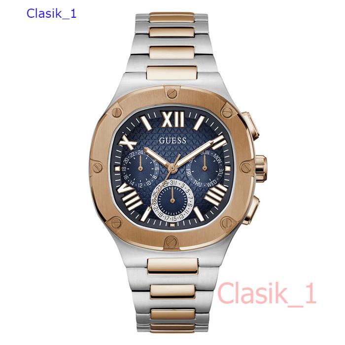 Original 100%!! GUESS GW0572G4 Gents Watch HEADLINE 2 Tone Rosegold