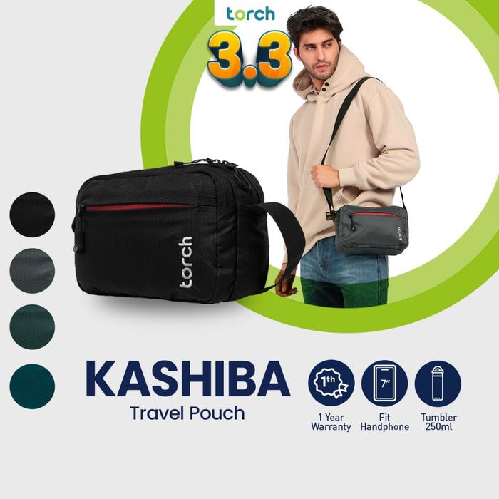 TORCH Kashiba 3 Liter Tas Selempang Bahu Pria Wanita Unisex Ringan