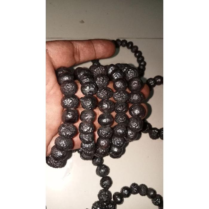 Fleur_ Gelang Asli Batu Badar Besi Aktif Nempel Di Magnit Alami