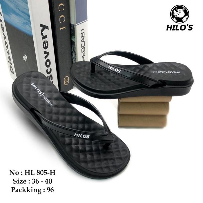 Sandal jepit wanita hilos terbaru HL 805-H sandal karet wanita import
