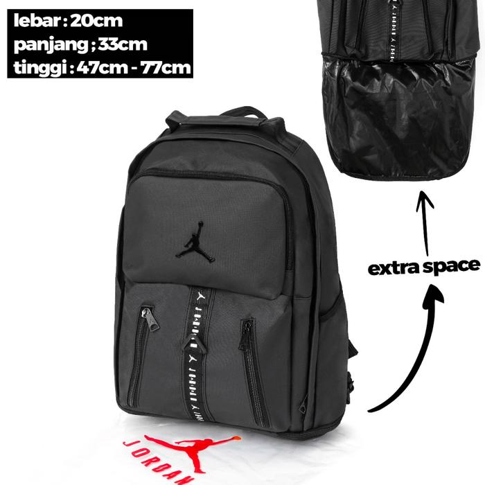 Tas Ransel Air Jordan Pria Backpack Mirror ORI / Tas Punggung / Tas
