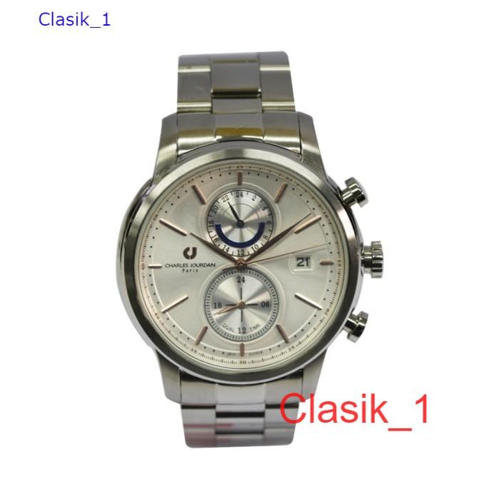 Original 100%!! Jam Tangan Pria Charles Jourdan CJ1018-1313CB