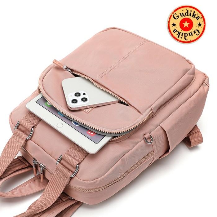 Promo asriastana Bisa Tas ransel wanita Original gudika 5206 USB Nilon