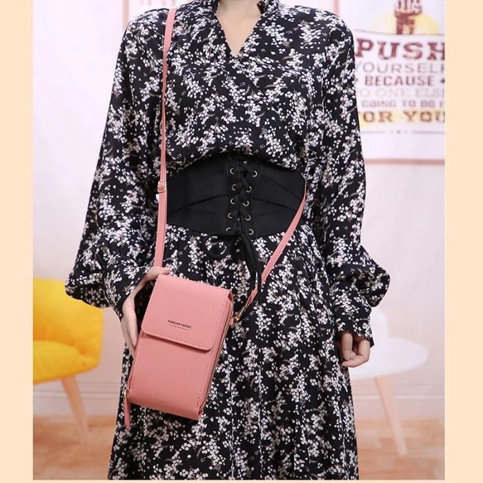 Promo asriastana Tas Hp Wanita Selempang Korea Mika Touch Screen Model