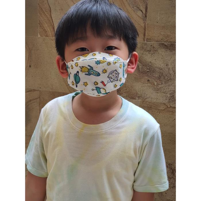 Produk Laristerus79 KF94 ANAK Masker Mouson Motif isi 10 4 ply Masker