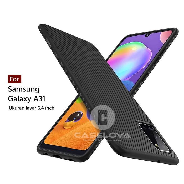 Case Samsung Galaxy A31 Evoskin Anti Skid Silicone Shockproof