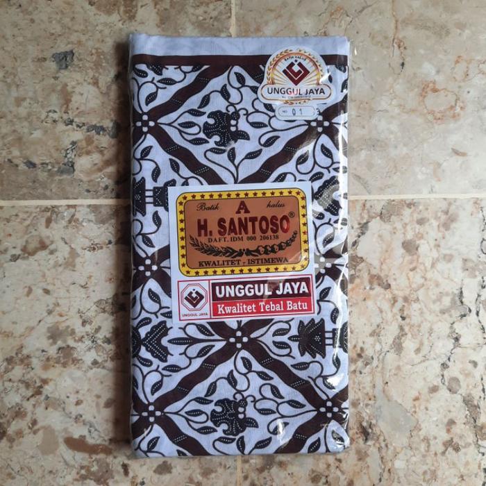 PRODUK TERBARU! Kain jarik Sidomukti putih / jarik pengantin batik