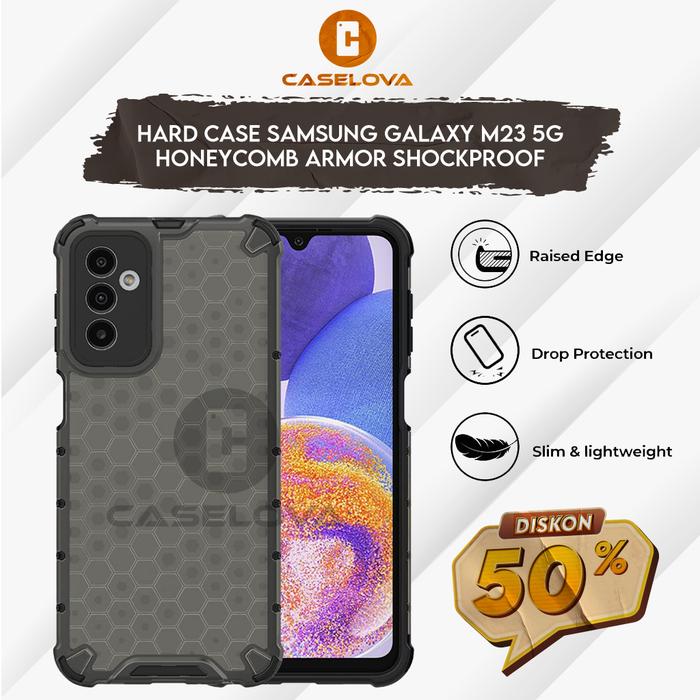 Hard Case Samsung Galaxy M23 5G Honeycomb Armor Shockproof