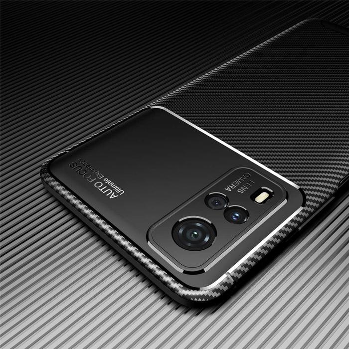 Case Vivo Y51 (2020) Y51A Y53s 4G Synthetic fiber Silicone Protective