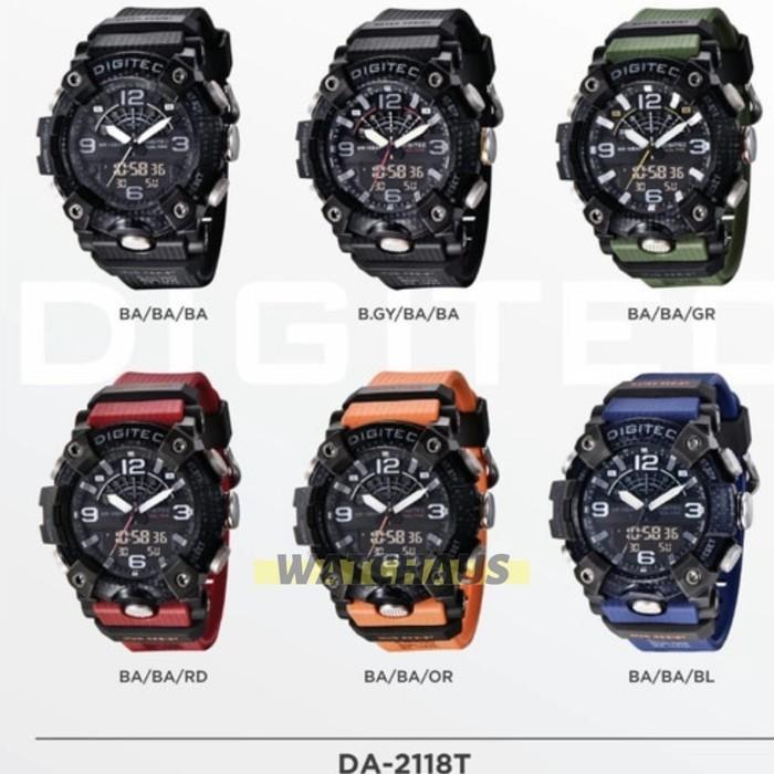 JAM TANGAN PRIA DIGITEC DA2118 DA-2118 DA2118T DA-2118T
