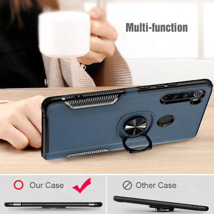 Case Xiaomi Redmi 9C Hardcase Ring Carbon Thunder