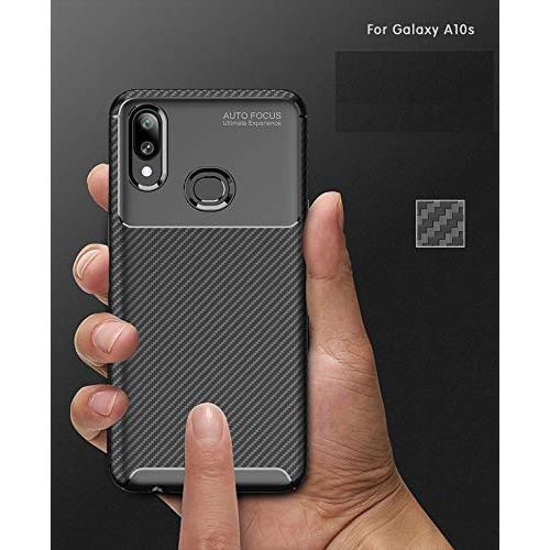 Case Samsung Galaxy A10s Synthetic fiber Silicone Protective Carbon