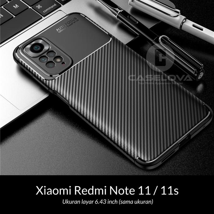 Case Xiaomi Redmi Note 11 11s Synthetic fiber Silicone Protective